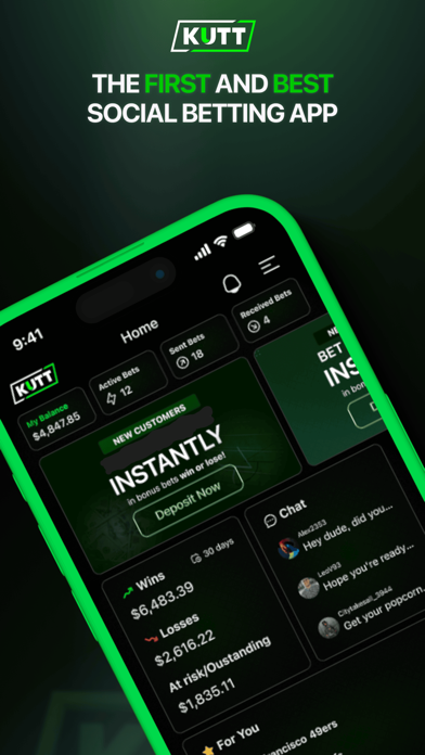 Kutt - Social Betting Platform screenshot 9