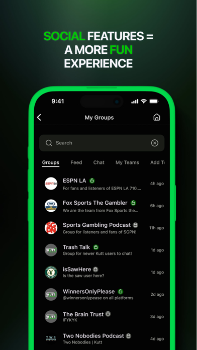 Kutt - Social Betting Platform screenshot 7