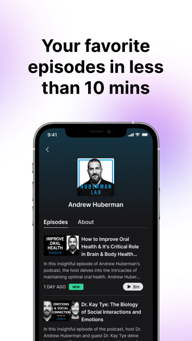 Kwip AI: Podcast Insights Fast screenshot 3