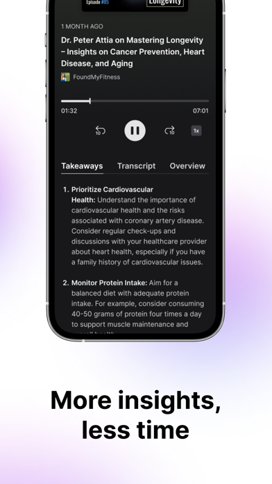 Kwip AI: Podcast Insights Fast screenshot 2