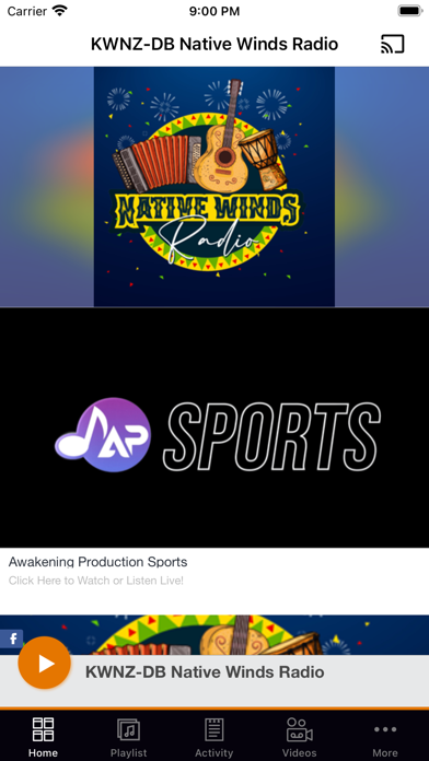 KWNZ-DB Native Winds Radio screenshot 2