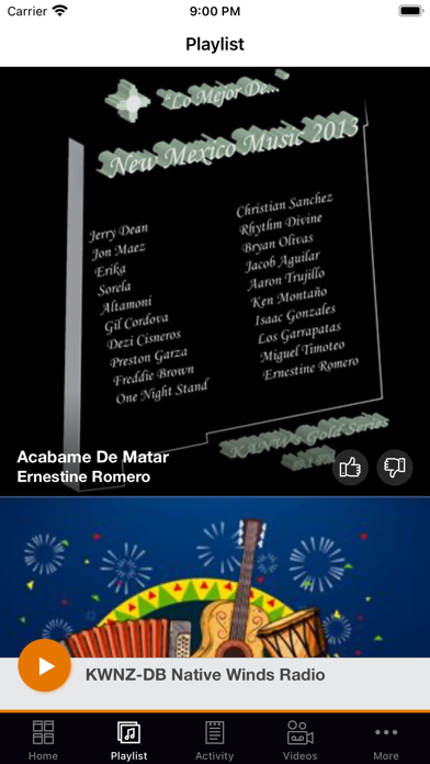 KWNZ-DB Native Winds Radio screenshot 1