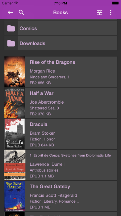 KyBook 2 Ebook Reader screenshot 1