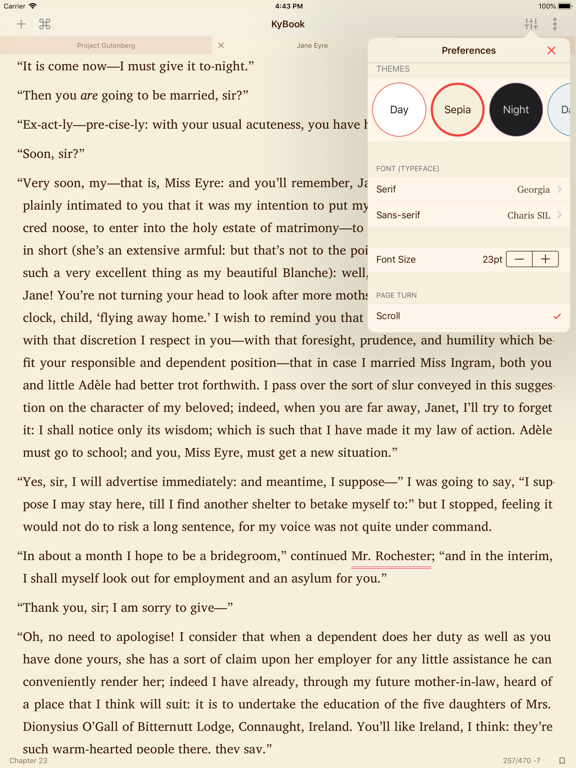 KyBook 3 Ebook Reader screenshot 2