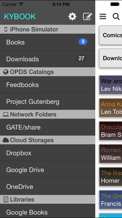 KyBook - EPub,FB2,PDF,DjVu Reader screenshot 2