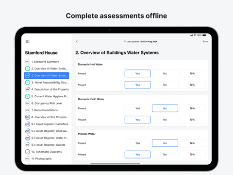 L8log - Risk Assessment screenshot 2