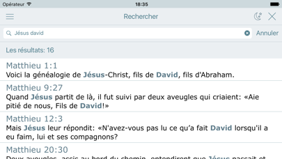 La Bible en Français. L Segond screenshot 2