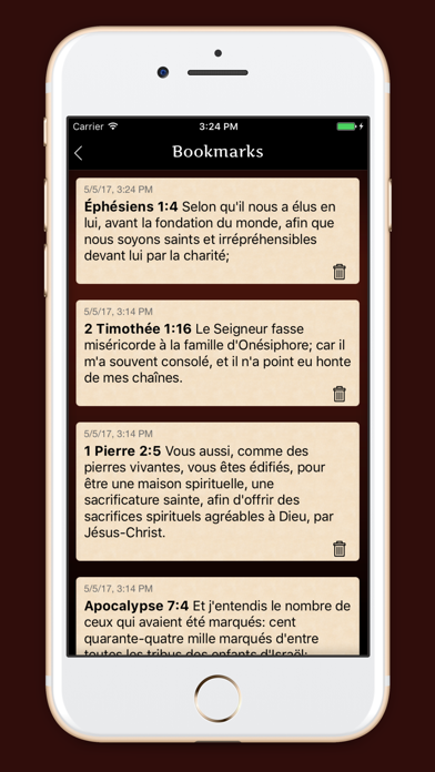La Sainte Bible - français screenshot 2