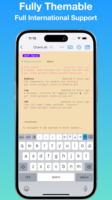 La Terminal - SSH Client screenshot 1