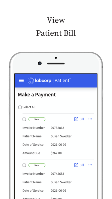 Labcorp | Patient screenshot 3