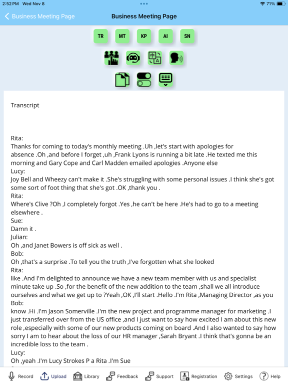 Laconic Meeting screenshot 7