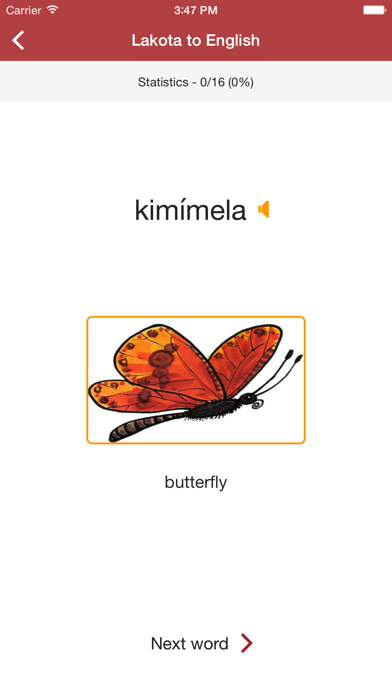 Lakota Vocab Builder screenshot 3
