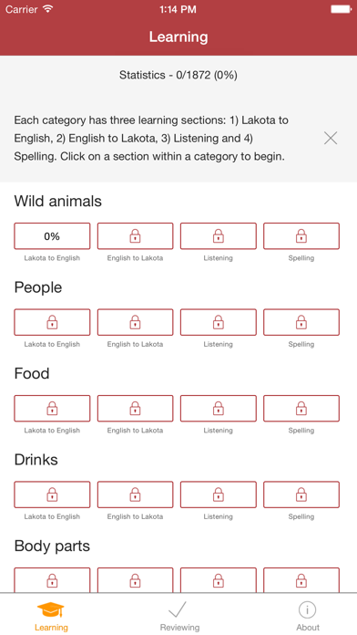 Lakota Vocab Builder screenshot 4