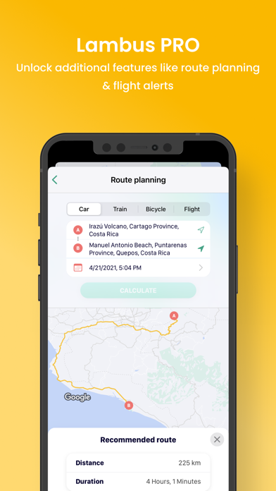 Lambus | Travel Planner screenshot 1