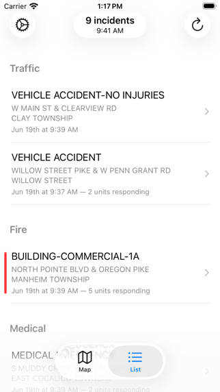 Lancaster County Incidents screenshot 3