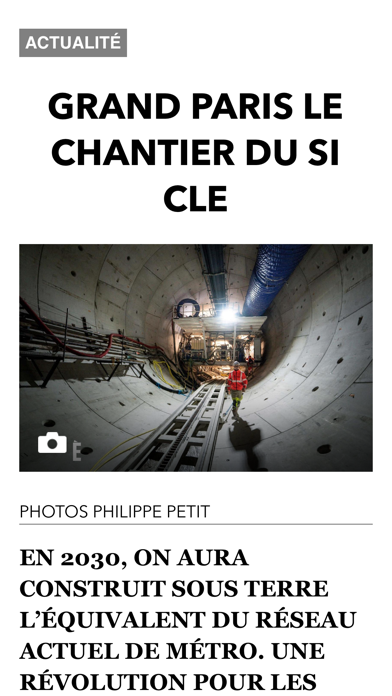 L'ancienne app Paris Match screenshot 3