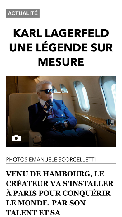 L'ancienne app Paris Match screenshot 1