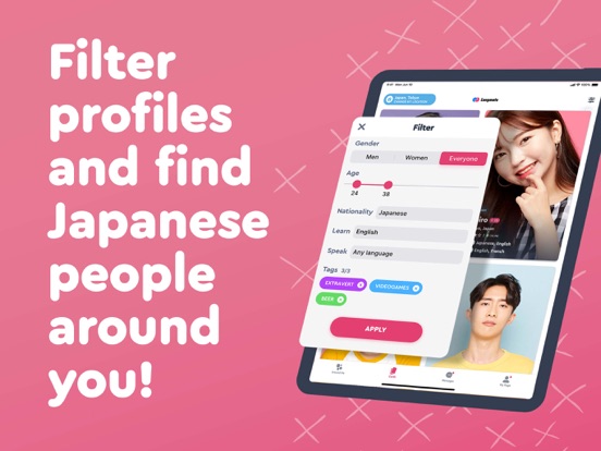 Langmate: Japan Friends & Chat screenshot 2