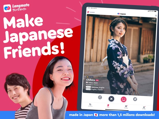 Langmate: Japan Friends & Chat screenshot 5
