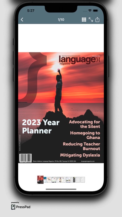 Language Magazine screenshot 1