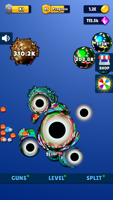 Laser Split: Ball Blaster Game screenshot 3