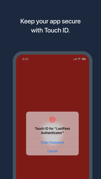 LastPass Authenticator screenshot 2