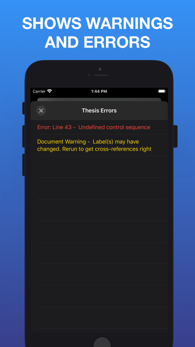 LaTeX Editor Tex Pro screenshot 1