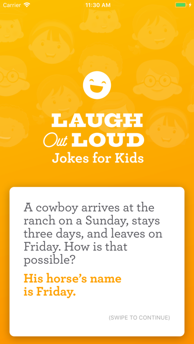 Laugh-Out-Loud Jokes for Kids screenshot 5