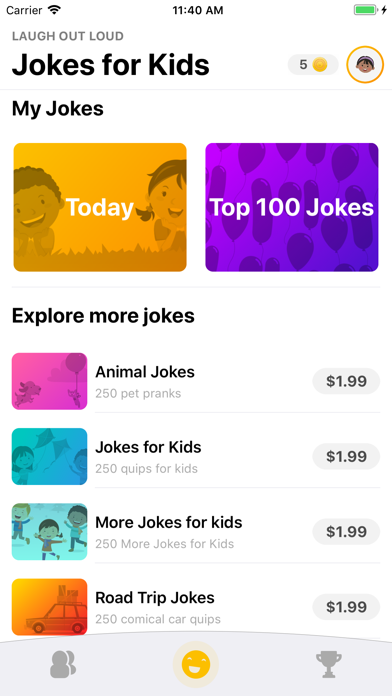 Laugh-Out-Loud Jokes for Kids screenshot 4