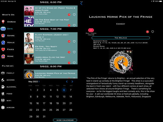 Laughing Horse Brighton Fringe screenshot 1