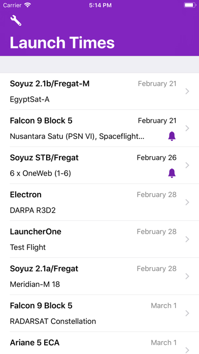 Launch Times screenshot 4