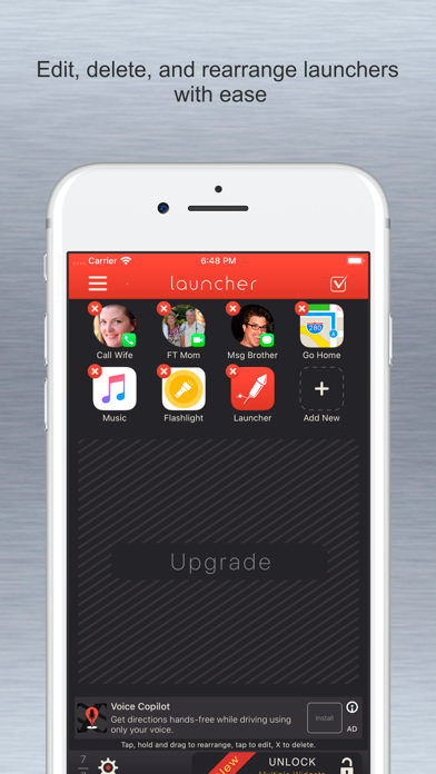Launcher with Multiple Widgets screenshot 1