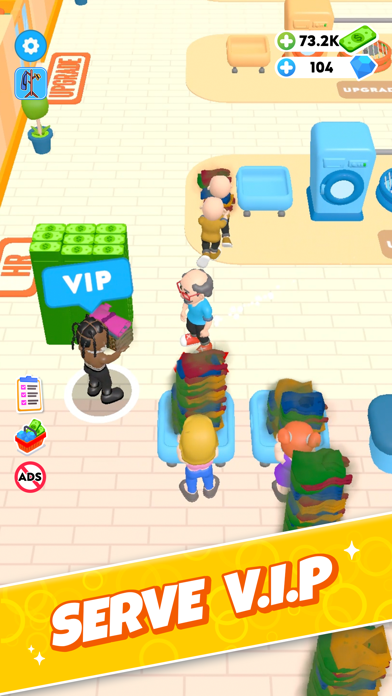 Laundry Rush - Idle Game screenshot 2