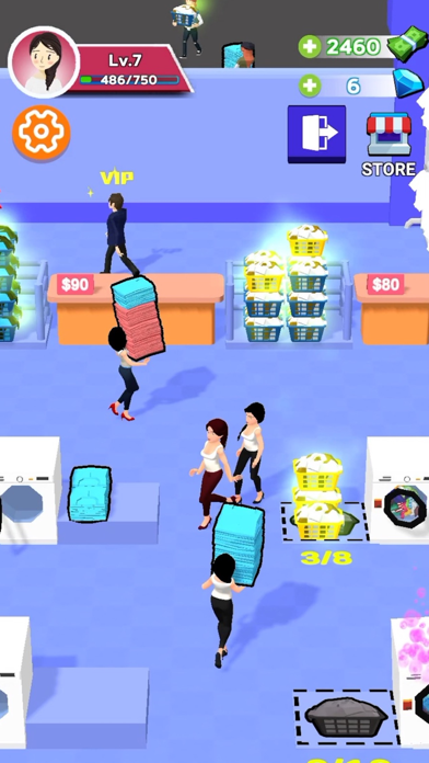 Laundry Tycoon - Business Sim screenshot 1