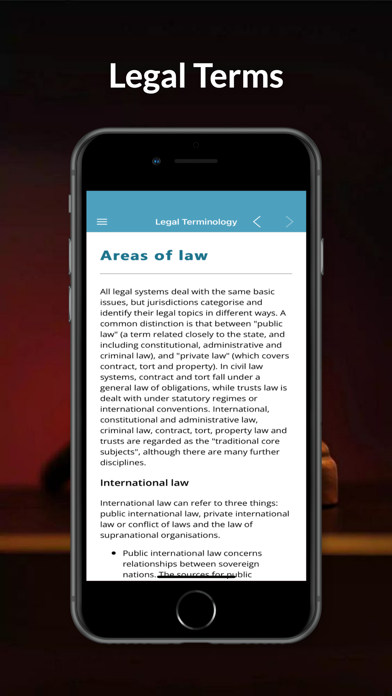 Law & Legal Terminology screenshot 2