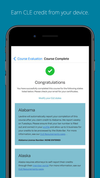Lawline CLE screenshot 3