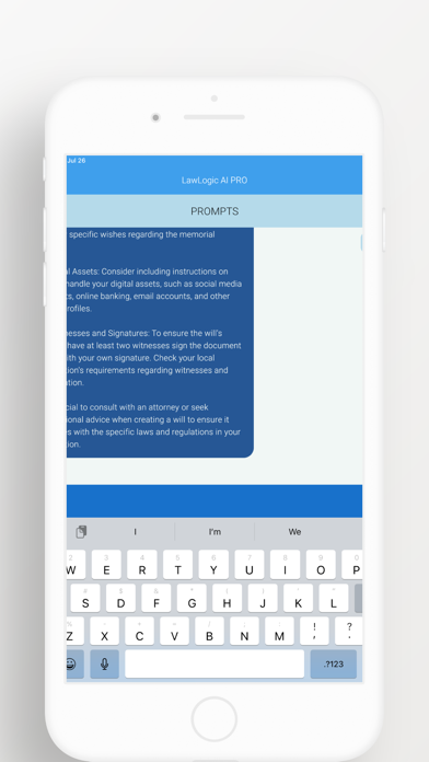 LawLogic AI Legal Assist Lite screenshot 1