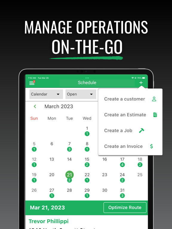 Lawn Buddy Management Software screenshot 3