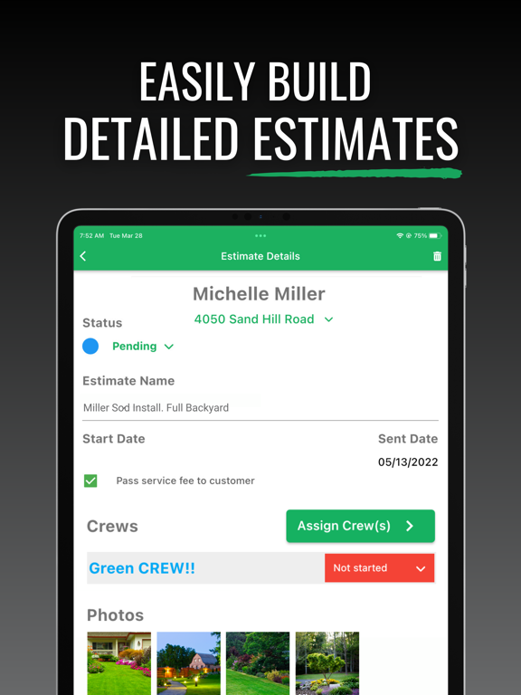 Lawn Buddy Management Software screenshot 6