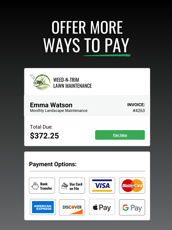 Lawn Buddy Management Software screenshot 4