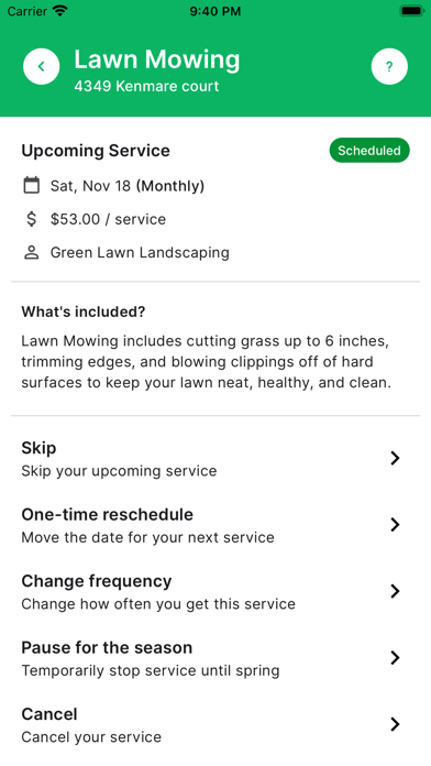 LawnStarter screenshot 3
