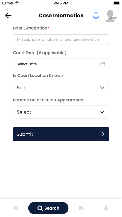 Lawyers2Go – Find a Lawyer screenshot 1