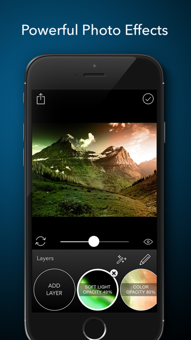 Layered - Powerful photo editor, add texture layers to create stunning effects screenshot 4