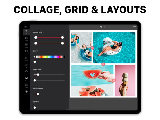Layout Photo Collage - Mixgram screenshot 5