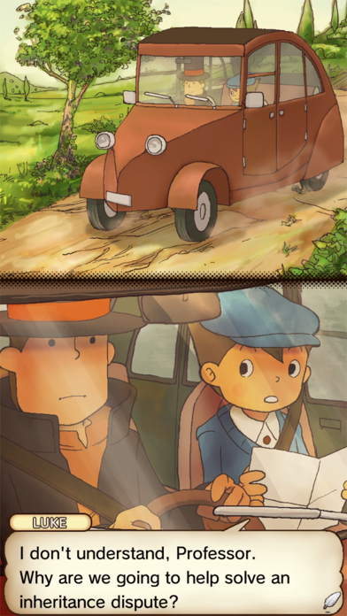 Layton: Curious Village in HD screenshot 4