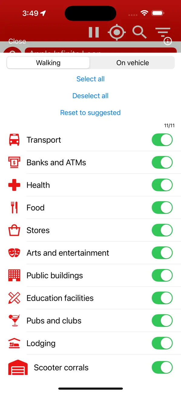Lazarillo - Accessible GPS screenshot 3