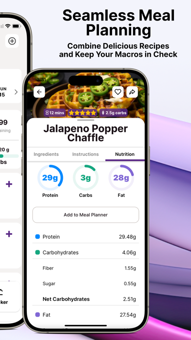 Lazy Keto Diet Meal Planner screenshot 3