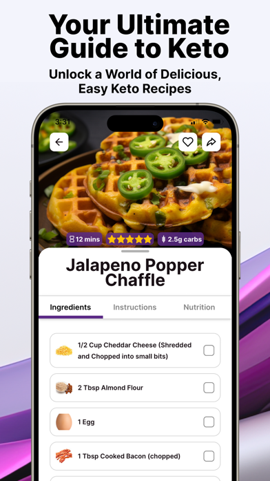 Lazy Keto Diet Meal Planner screenshot 6