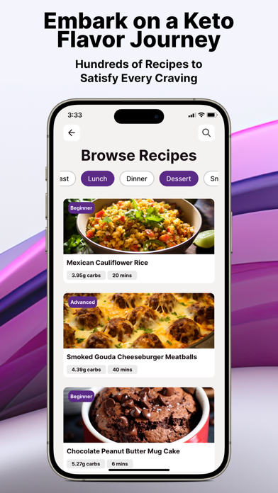 Lazy Keto Diet Meal Planner screenshot 5