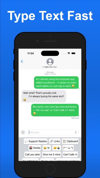 LazyBoard: Phrase Keyboard screenshot 6